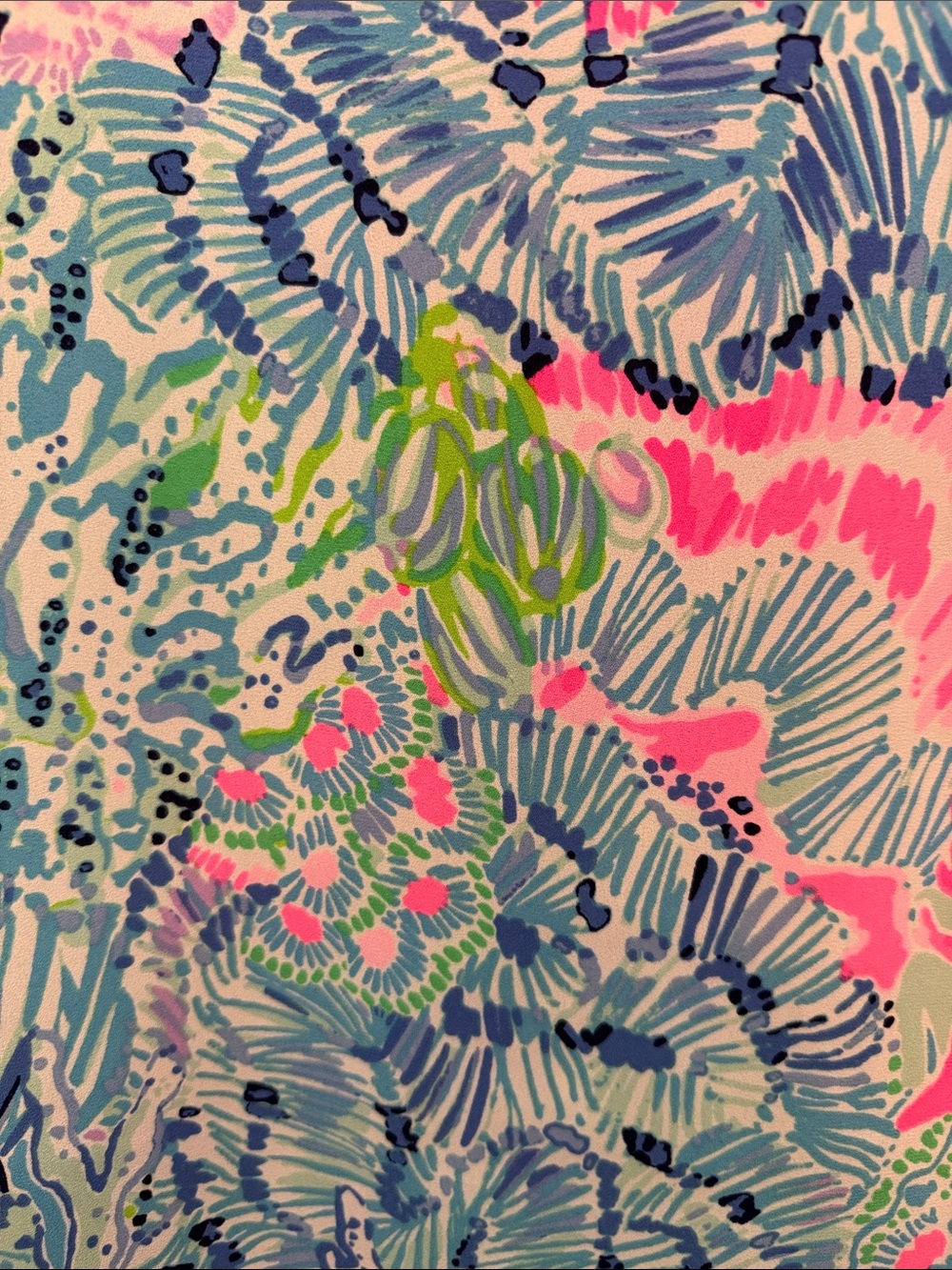 Lilly Pulitzer Delancey Sink or Swim - Pink, Blue & Green - Picture 4 of 7